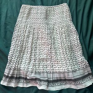 Max Studio Printed Skirt